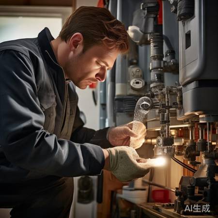 壁挂炉漏水,肥皂水找漏点