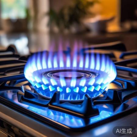 高燃烧效率，节能环保燃气灶