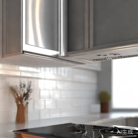 神奇无开关油烟机，一开柜门自动