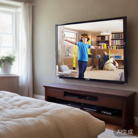卧室电视安装高度指南