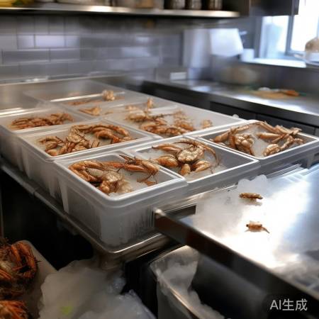 储存螃蟹，卫生防污染，勿混放易