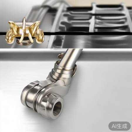 奥克斯不锈钢燃气灶软管，耐高温