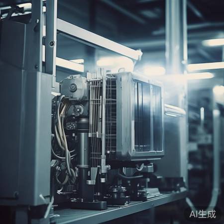 外机压缩制冷剂,吸收热量降温。