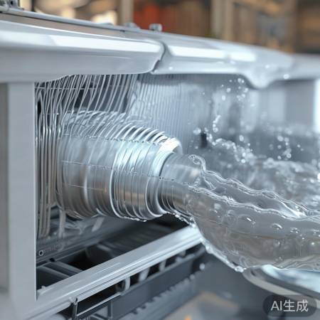 蒸发器吸热,室内凉爽