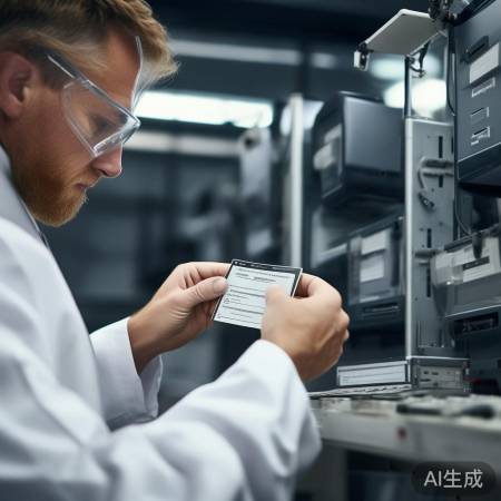 换新指纹卡，正反正确放置