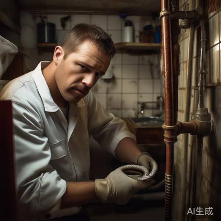 检查进水管，异物堵塞清理