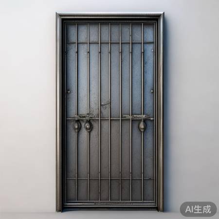 “铁皮门防盗又美观，安装需找专