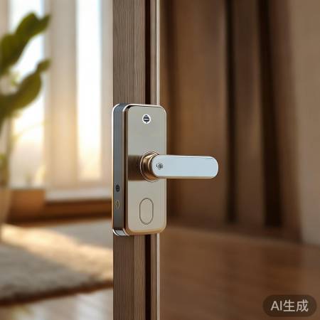 金指纹锁节能环保，低功耗静音生