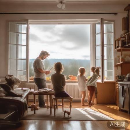 室内通风，每日20分钟，清新又