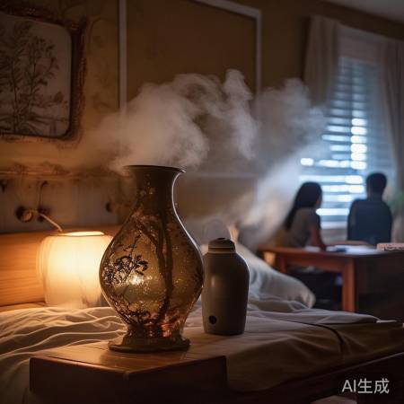 保湿防干眼，床头水增湿