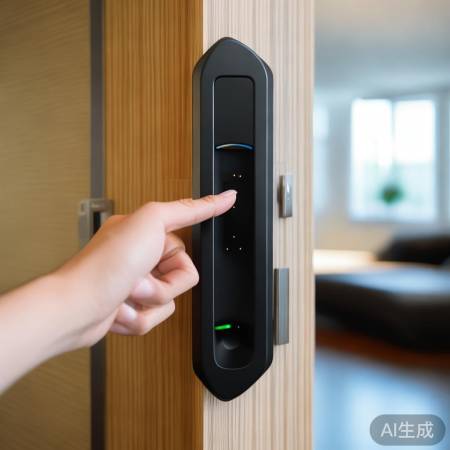 指纹锁,简单易用,轻松开锁。
