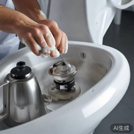 智能马桶冲水阀清洁法