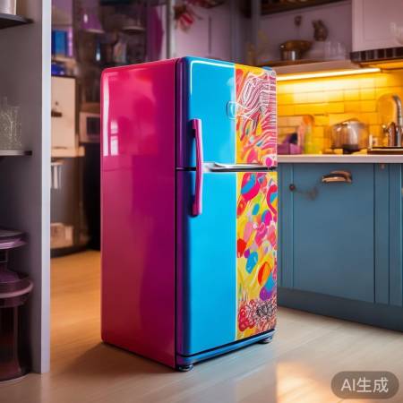 个性冰箱,装点生活色彩。