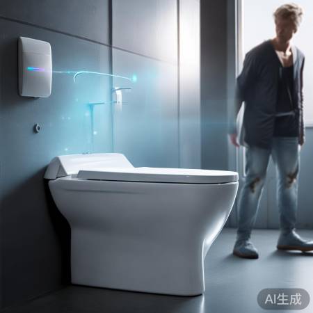 智能马桶,雷达感应自动开盖