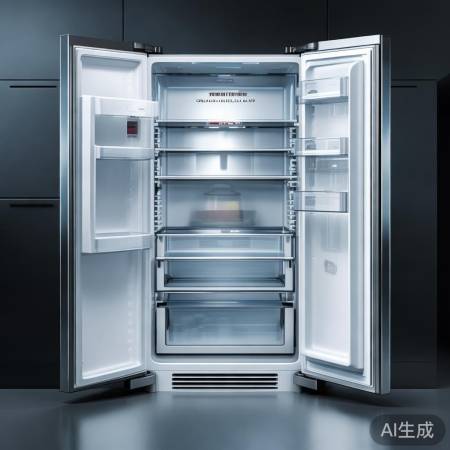 冰箱内部结构巧,空间利用佳,分