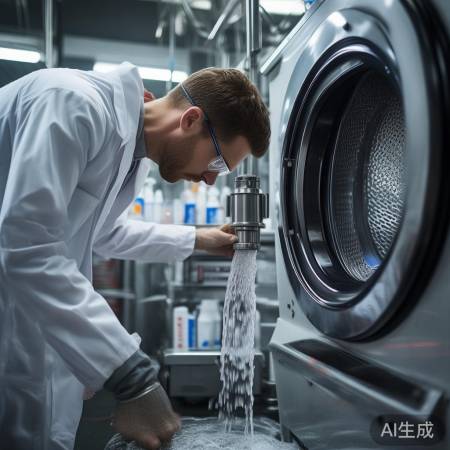 检查洗衣机进水阀，确保水流畅通