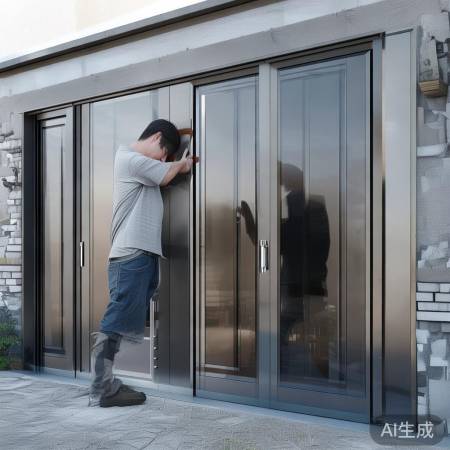 门门安装配件，防盗门进户门对接