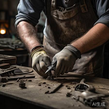 轻微断裂螺丝,布包钳子巧取。