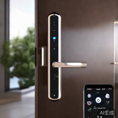 智能锁远程开闭，方便上班族，物