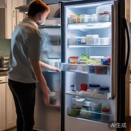 冰箱定期清理，部件无挤压