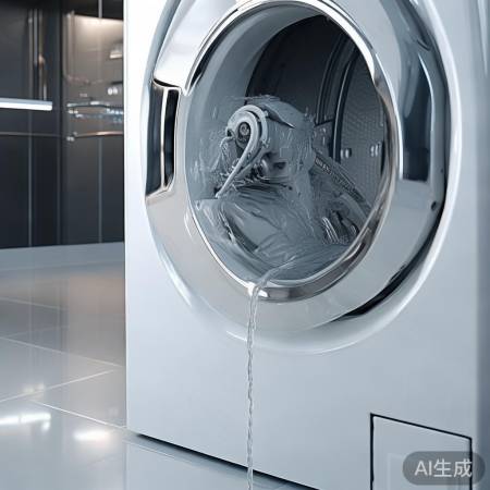 检查洗衣机泵，确保排水顺畅。