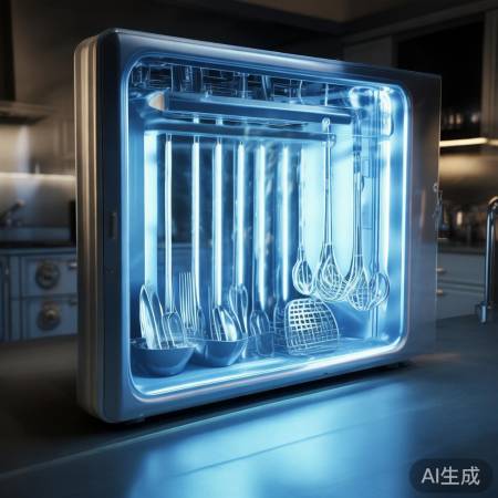 紫外线消毒柜使用要点：开门少，