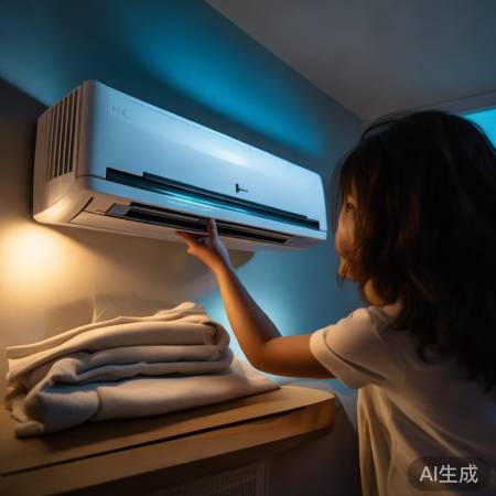 空调出风口，定期清理，通风顺畅