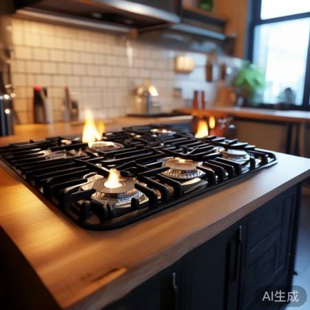 菱燃气灶：厨房新体验！