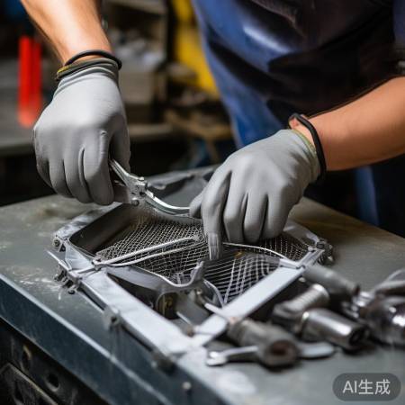 拆卸滤网:卡扣式手取,螺丝式刀