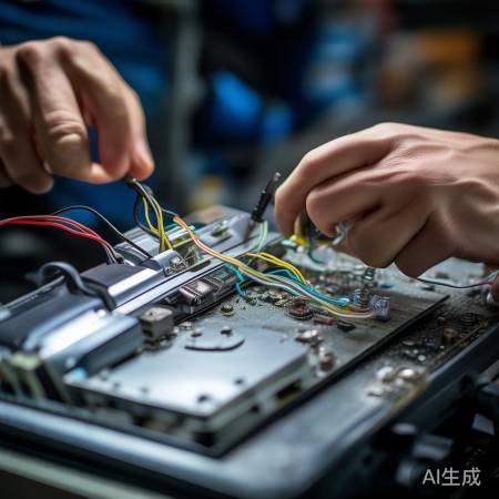 机械锁体连感应器，接正负极防反