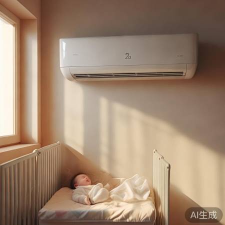 宝宝房温控25-28度，防感冒