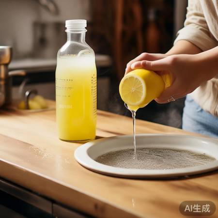 柠檬酸去垢,天然无害,热水浸泡