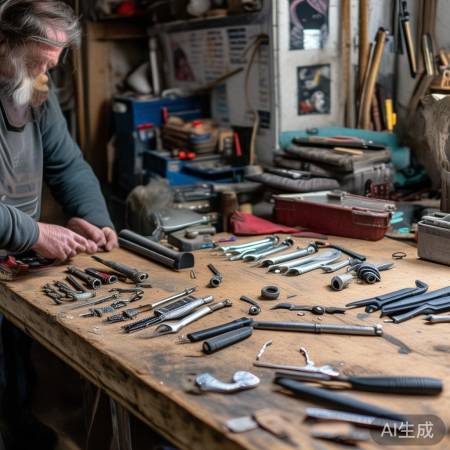 换锁必备工具,按步骤操作