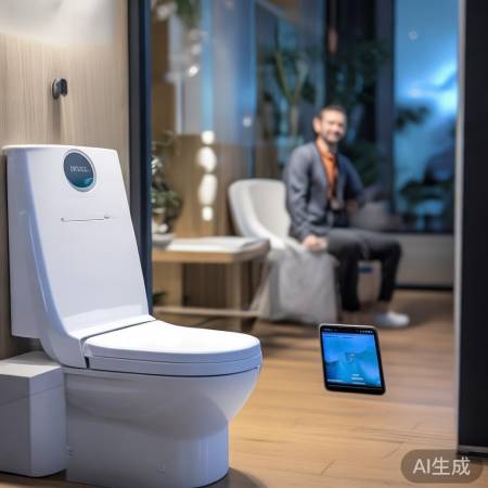 马尾智能马桶，一键购享便捷