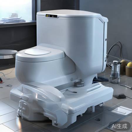 高科技智能马桶，功能多样易安装
