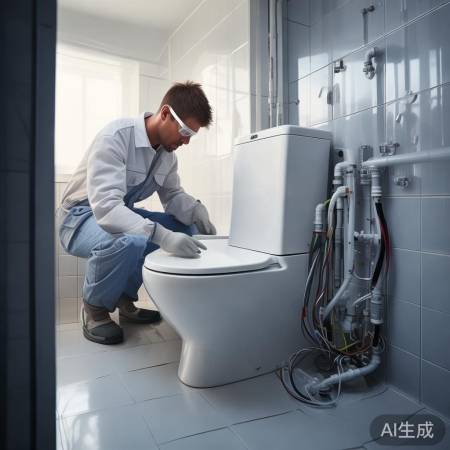 安装智能马桶前，检查水电线路