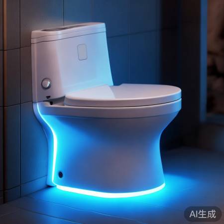 智能马桶夜灯节水神器