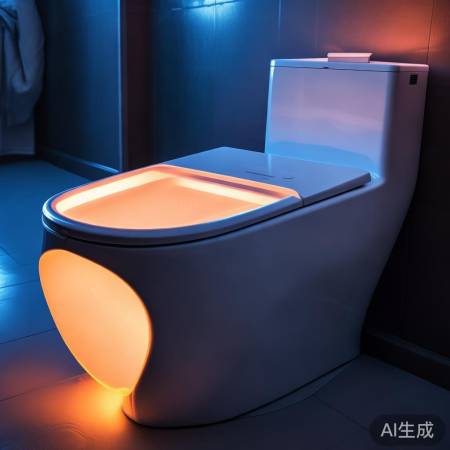 智能马桶夜灯加热，温暖舒适