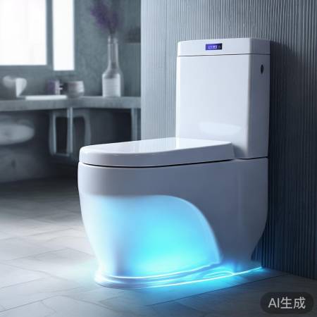 智能马桶自动除臭，卫生间清新宜