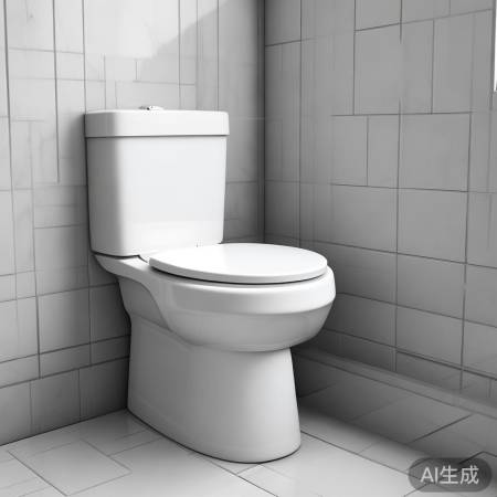 马桶宜墙角安装