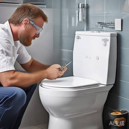 安装智能马桶盖，检查功能