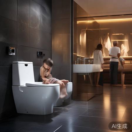 智能马桶，舒适卫浴新体验