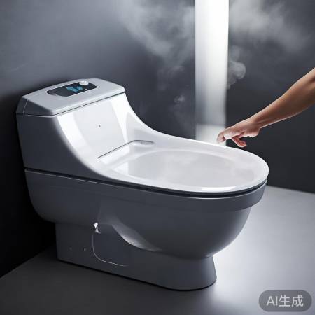 智能马桶自动冲洗烘干