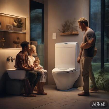 马尾智能马桶，科技舒适生活