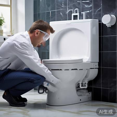 专业师傅装智能马桶
