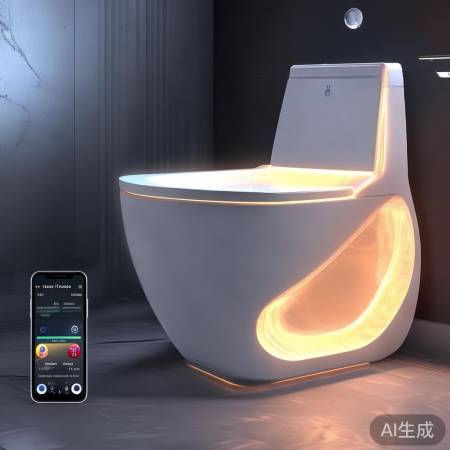 智能马桶,科技感十足