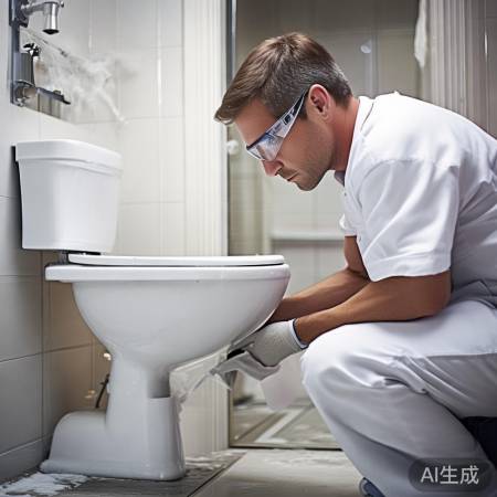 密封马桶缝隙，防渗透