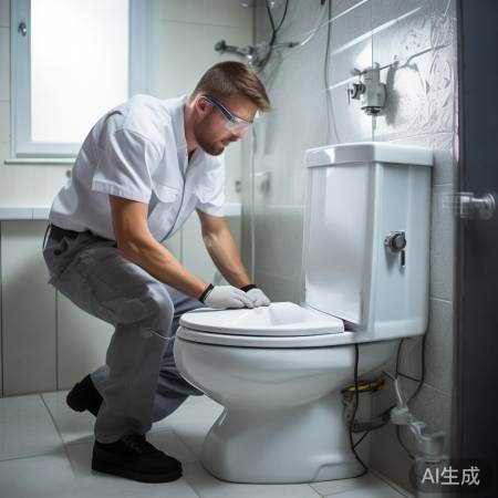 安装新马桶,连接水电